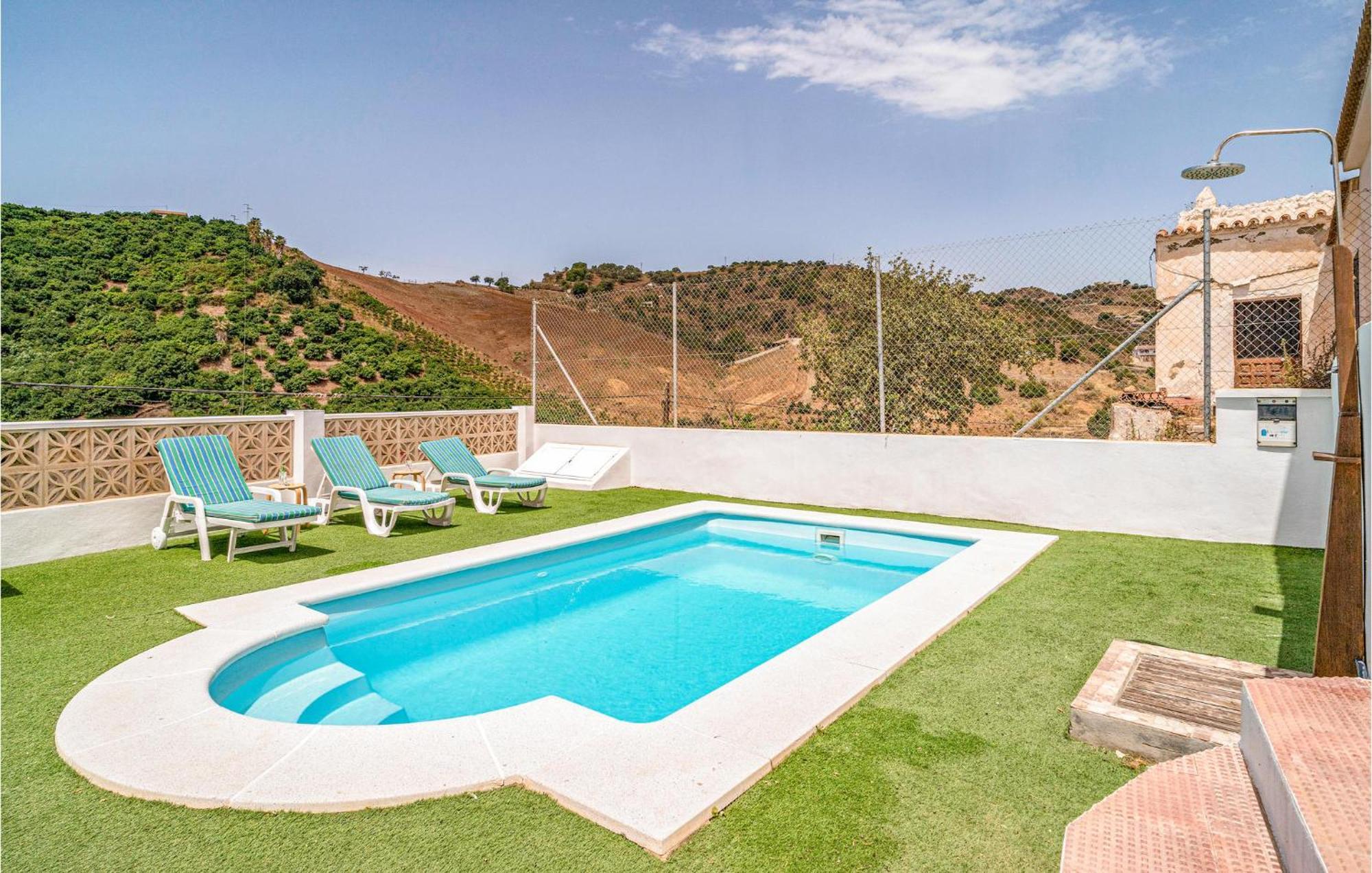 Gorgeous Home In Cajiz With Wifi Cajís Esterno foto