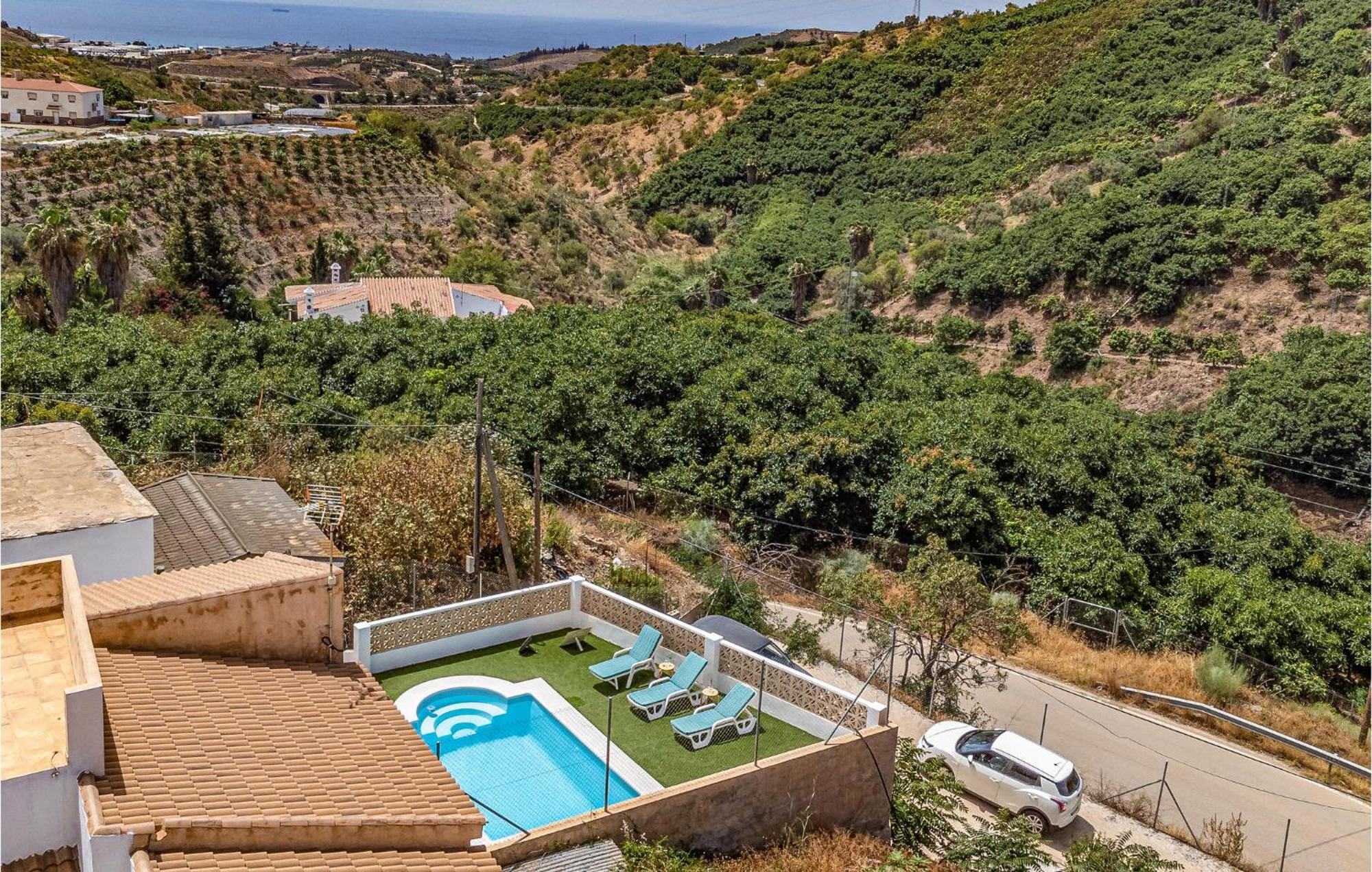 Gorgeous Home In Cajiz With Wifi Cajís Esterno foto